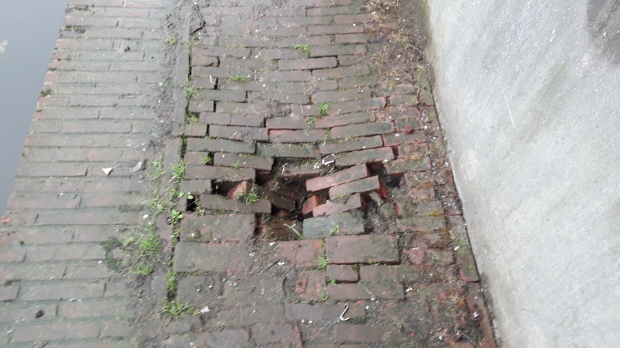 Sinkholes in de Boommarkt Leiden